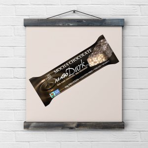 חטיף בריאות טבעוני NuGo Dark ללא גלוטן – בטעם מוקה שוקולד (מארז של 12 יח’)