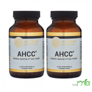 תמצית פטריית שיטאקה AHCC (מבצע זוגות) – מיקוליביה פטריות מרפא